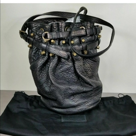 Alexander Wang Diego pebbled leather bucket bag - Picture 2 of 13